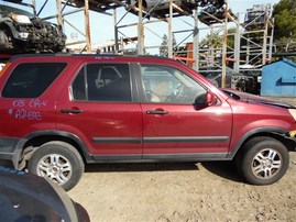 2003 Honda CR-V EX Burgundy 2.4L AT 4WD #A24893